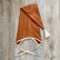Pellava tonttulakki bonnet, Cinnamon