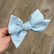 Rusettipanta, Satin Light Blue