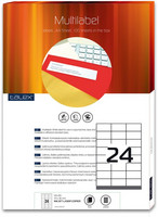 Monitoimitarra 70 x 37mm 24-osainen, 1 kpl=2400 tarraa