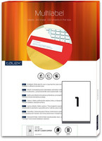Monitoimitarra 210 x 297mm 1-osainen, 1 kpl=100 tarraa