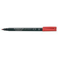 Staedtler Lumocolor 317 medium 1 mm punainen 10kpl