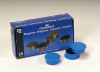 Magneetti 475506 37mm sininen, 1 kpl=20 magneettia