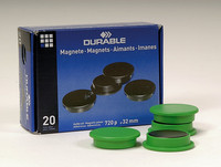 Magneetti 475305 32mm vihreä, 1 kpl=20 magneettia