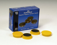 Magneetti 475304 32mm keltainen, 1 kpl=20 magneettia