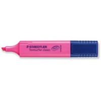 Staedtler Textsurfer 364 korostuskynä viisto 1-5mm pinkki 10kpl