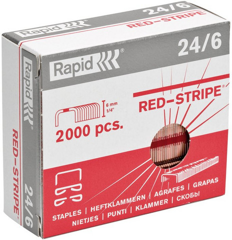 Nitojan nastat Rapid Red Stripe 24/6