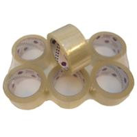 Pakkausteippi 50mmx66m PVC kirkas