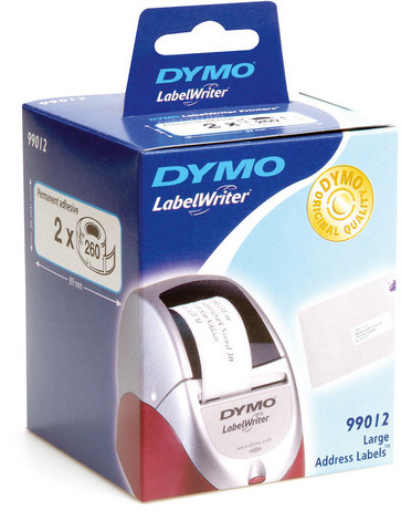 Dymo S0722400 LW osoitetarra 89 x 36mm, 1 kpl= 2x260 tarraa