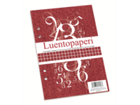 Luentopaperi A5 8-12 100 arkkia, 7x7mm ruuduilla, myyntierä 1 kpl = 100 arkkia