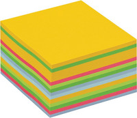 Viestilaput kuutio neon ultra 76x76 450