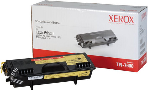 Xerox Brother TN-7600 musta