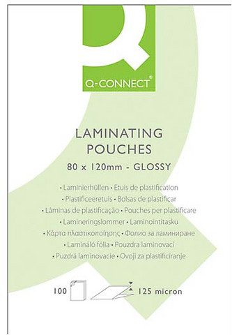 Laminointitasku Q-Connect 80X120 125mic 100 kpl