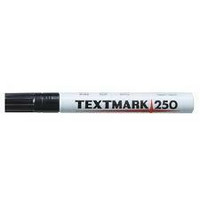 Maalikynä Textmark 250 musta 12kpl
