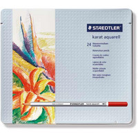 Staedtler karat aquarell värikynä lajitelma 24 kynää