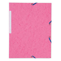 Elastinen kulmalukkokansio 32 x 24cm fuksia, 10 kpl