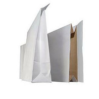 Tuplapussi 320 x 530 x 125mm valkoinen