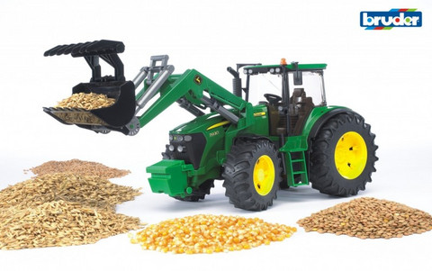 John Deere 7930 etukuormaajalla