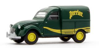 CITROEN KASTENENTE 2CV  PERRIER 1:87 pienoismalli