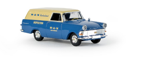 OPEL REKORD PII KASTEN pienoismalli 1:87