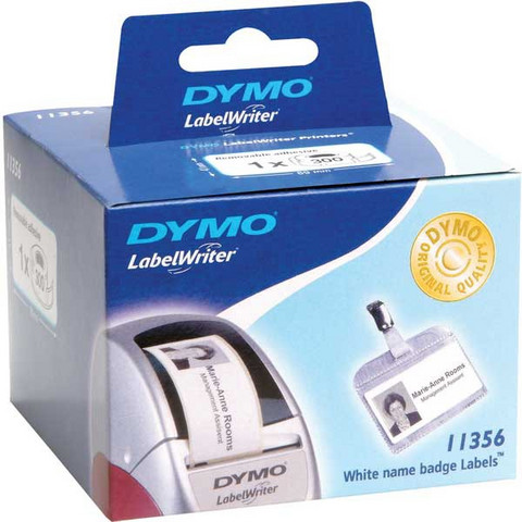 Dymo LW 11356 nimilapputarra 41 x 89 mm, 300 tarraa