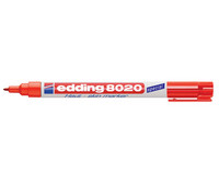 Ihonmerkkauskynä Edding 8020 1mm punainen 10kpl