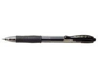 PILOT G-2 FINE 0,7 MUSTA GEELIKYNÄ 12kpl