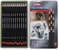 DERWENT GRAPHIC SKETCHING 9B-H /12kpl