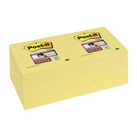Post-it Super Sticky viestilappu 76x76mm, 1 kpl=12 nidettä