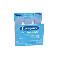 Salvequick 6735cap muovilaastari sininen