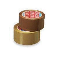Ruskea pakkausteippi 50mm x 66m PP
