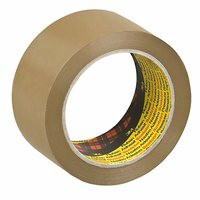 Scotch pakkausteippi 50mm x 66m PP, ruskea 6 rullan paketti