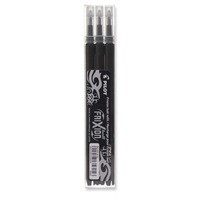 Pilot FriXion Ball säiliö 0,7mm musta, 1 kpl=3 säiliötä
