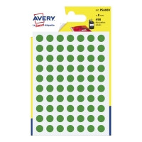 Merkintätarra pyöreä 8mm vihreä 490 tarraa