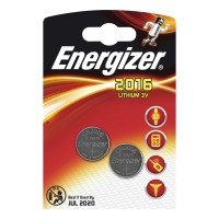 Energizer CR2016 litiumparisto 3v, 1kpl=2 paristoa