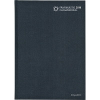 Päivämuistio 2018 A4, tummanharmaa