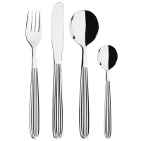 Iittala Scandia aterimet setti 24 osaa lahjapakkaus ruostumaton teräs