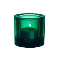 Iittala Kivi kynttilälyhty, korkeus 60mm, smaragdi