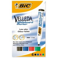 Bic Velleda 1701 valkotaulukynä pyöreä 2,5 mm värilajitelma