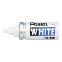 Pentel X100W maalikynä pyöreä 3,3 mm, valkoinen