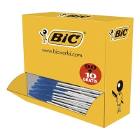 Bic Cristal kuulakärkikynä korkilla 0,32mm sininen, 1 kpl=100 kynää