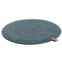 JobOut Design seisomatyöpistetamatto pyöreä 67cm tummanharmaa