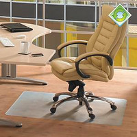 Lattiasuoja koville lattioille 90 x 120cm kirkas