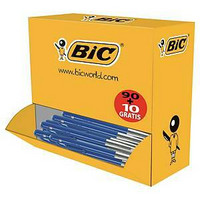 Bic M10 kuulakärkikynä mekanismilla 0,32mm sininen, 1 kpl=100 kynää
