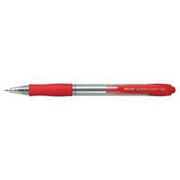 Pilot Super Grip kuulakärkikynä mekanismilla 0,31mm punainen 12kpl