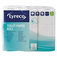 Lyreco wc-paperi 3-kerroksinen, 1 kpl=18 rullaa