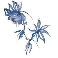 Jukka Rintala Blue Velvet lautasliina 24cm, 1 kpl=20 liinaa