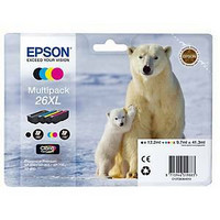 Epson T26XL mustesuihkupatruuna multipack