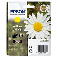 Epson T18XL mustesuihkupatruuna keltainen