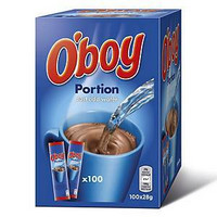 Oboy kaakaojuomajauhe annospussi 28g, 1 kpl=100 pussia