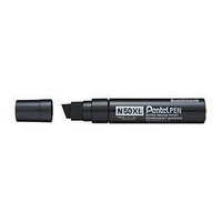 Pentel N50XL huopakynä viisto 1-17mm permanent musta 6kpl